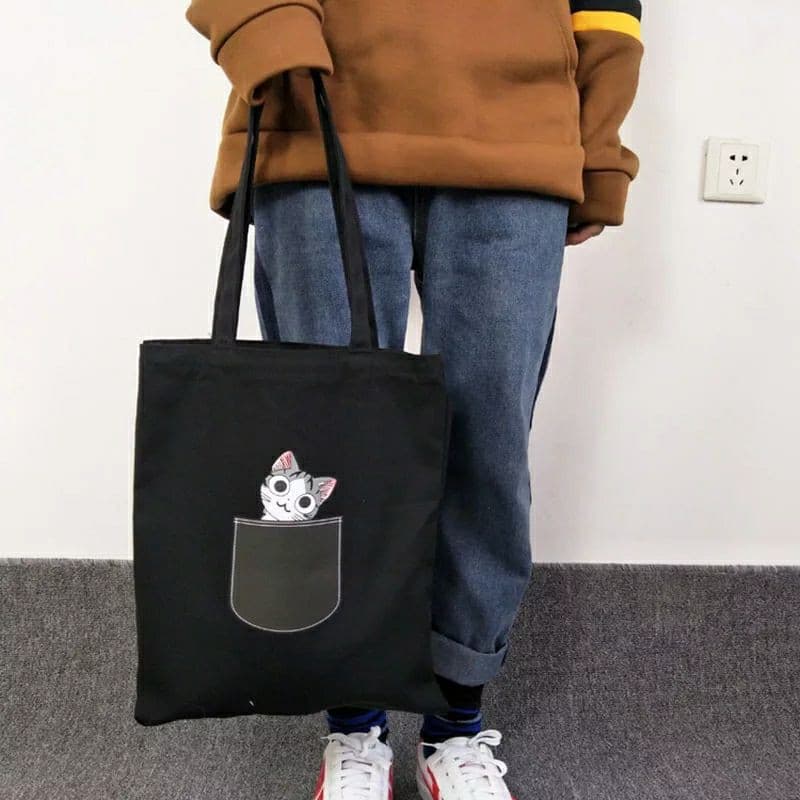Tas Tote Cat — foto 2