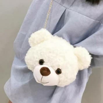 Tas Boneka Kepala Beruang — foto 3