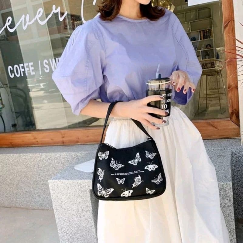 Tas Shoulder Kupu-kupu — foto 3